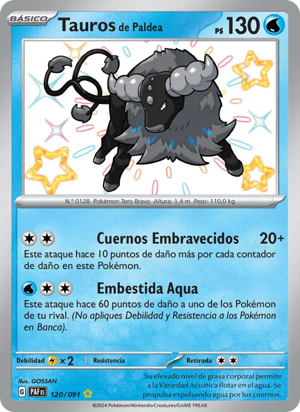 Tauros de Paldea #120