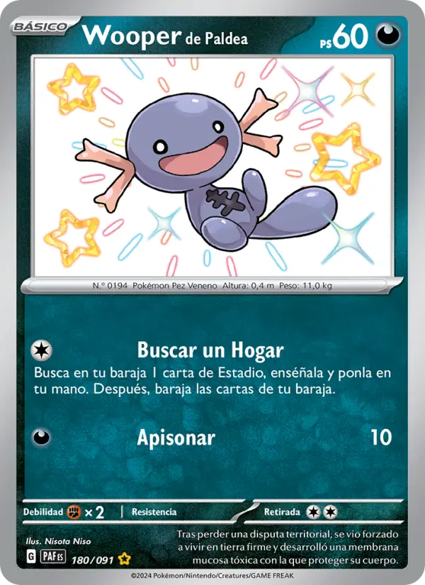 Wooper de Paldea #180