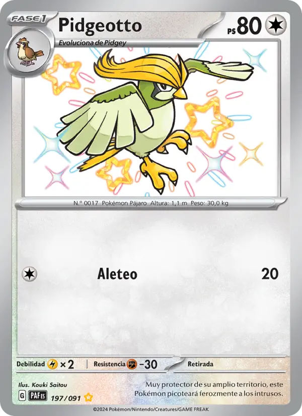 Pidgeotto #197