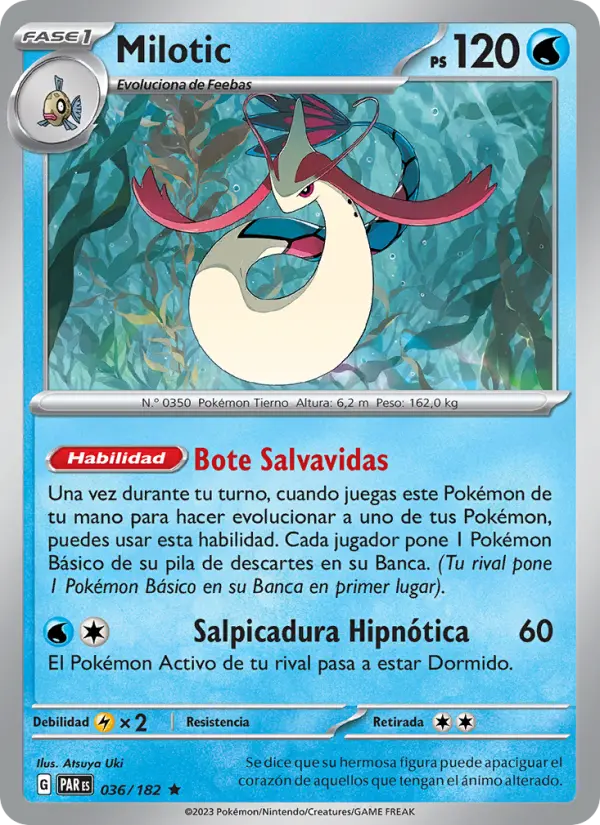 Milotic #036