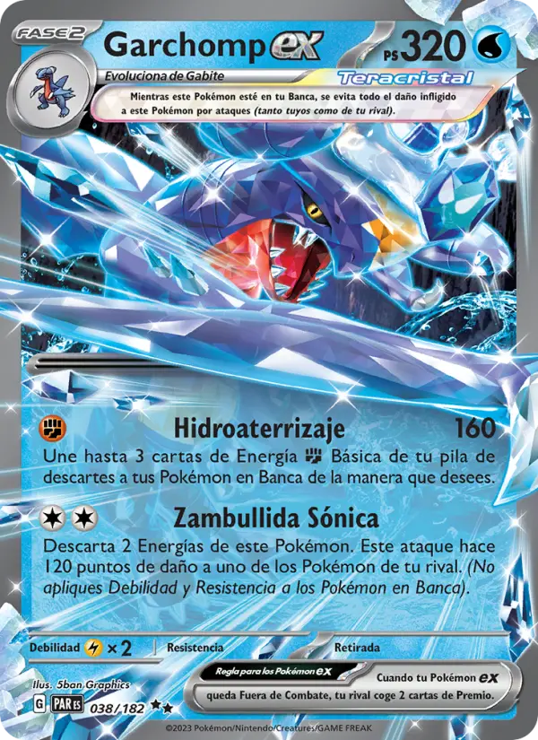 Garchomp ex #038