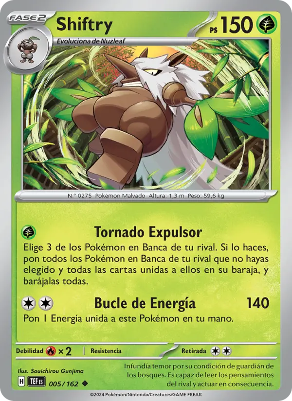 Shiftry #005 — Fuerzas Temporales