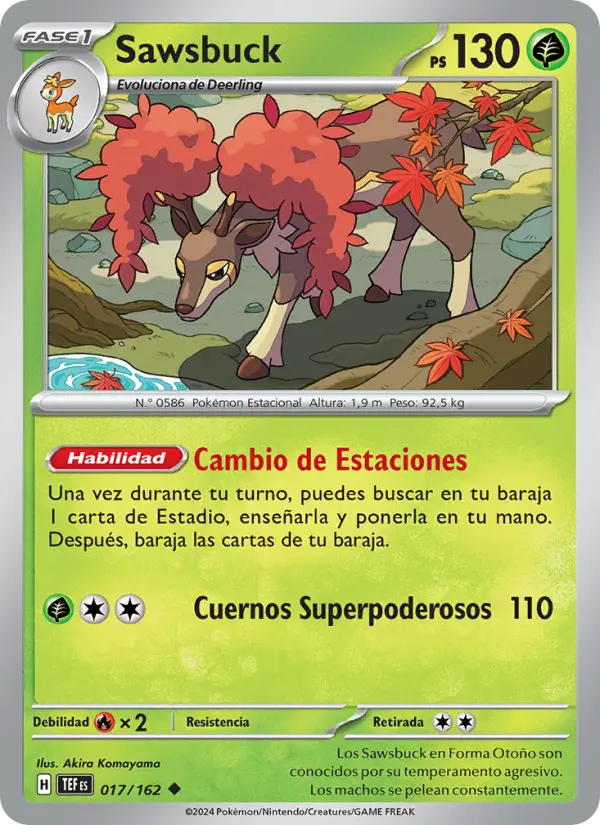 Sawsbuck #017