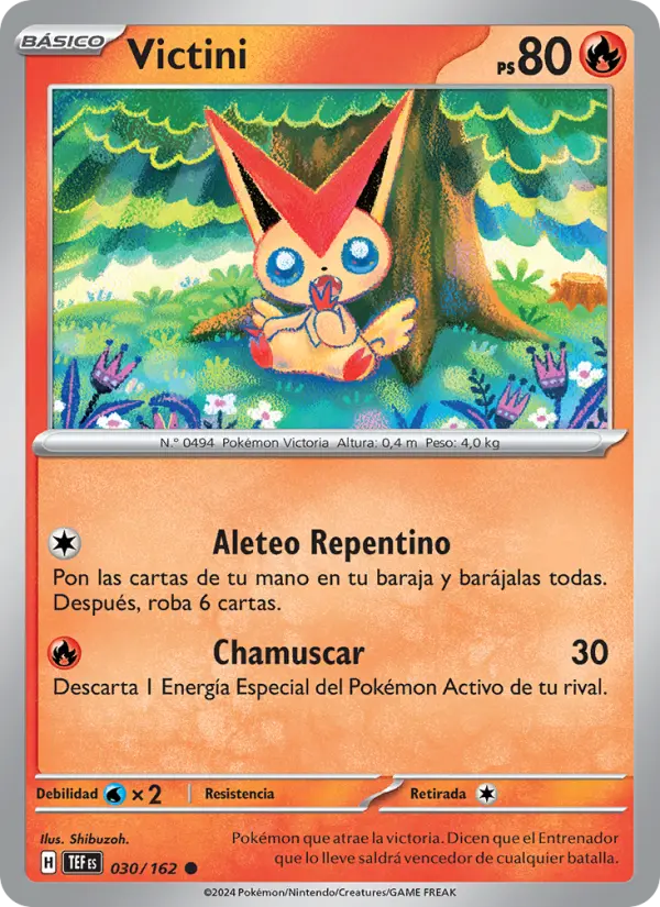 Victini #030 — Fuerzas Temporales