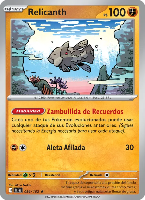 Relicanth #084