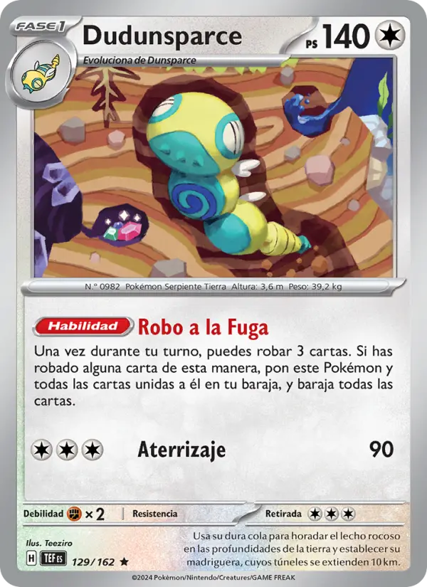 Dudunsparce #129