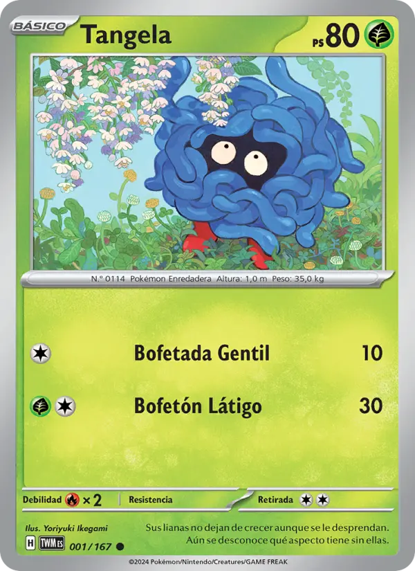 Tangela #001 — Mascarada Crepuscular