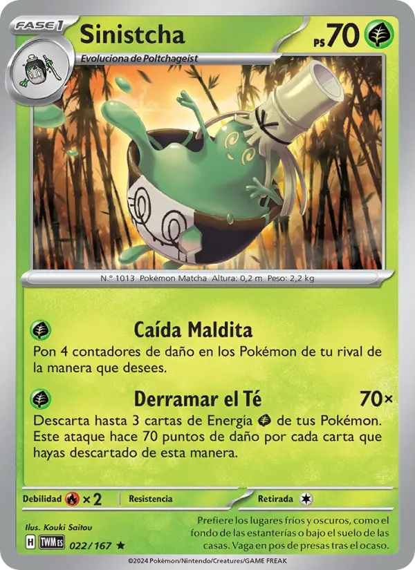 Sinistcha #022 — Mascarada Crepuscular (Reverse Holo)