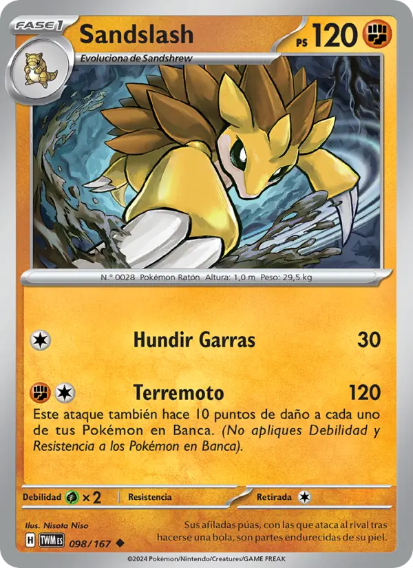 Sandslash #098