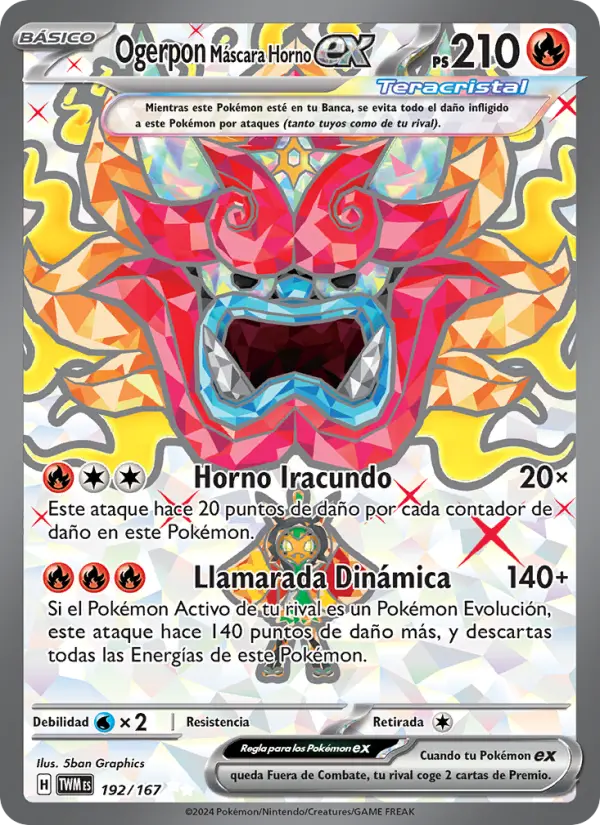 Ogerpon Máscara Horno ex #192