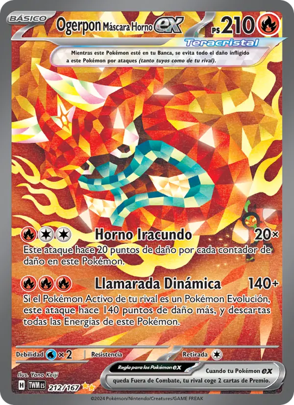 Ogerpon Máscara Horno ex #212