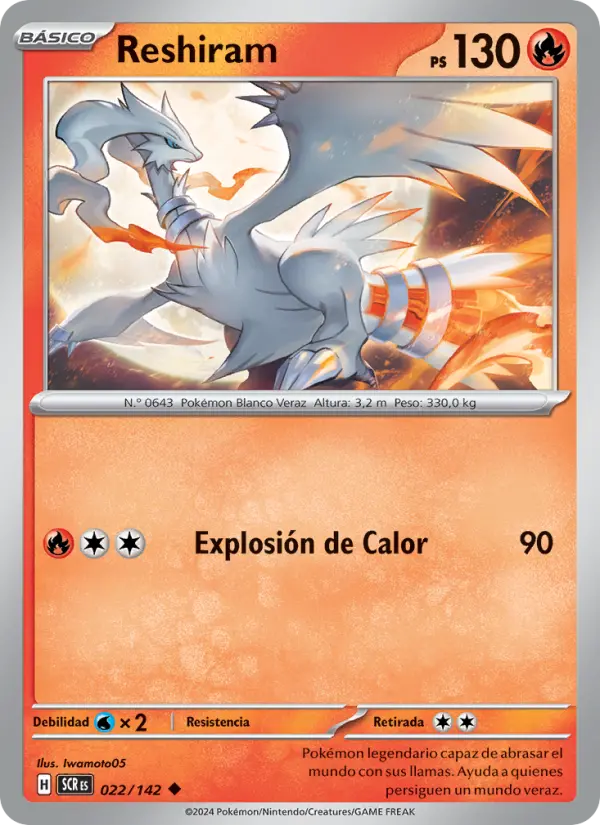 Reshiram #022