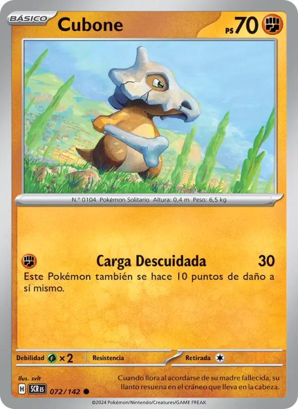 Cubone #072