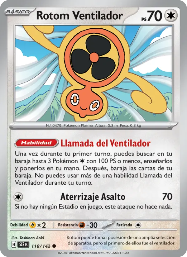 Rotom Ventilador #118