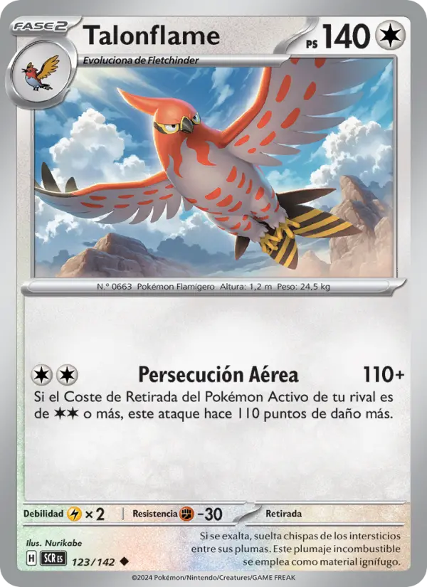 Talonflame #123
