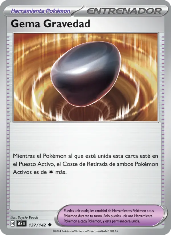 Gema Gravedad #137 — Corona Astral (Reverse Holo)