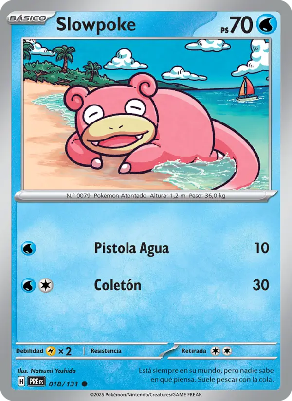 Slowpoke #018 — Evoluciones Prismáticas