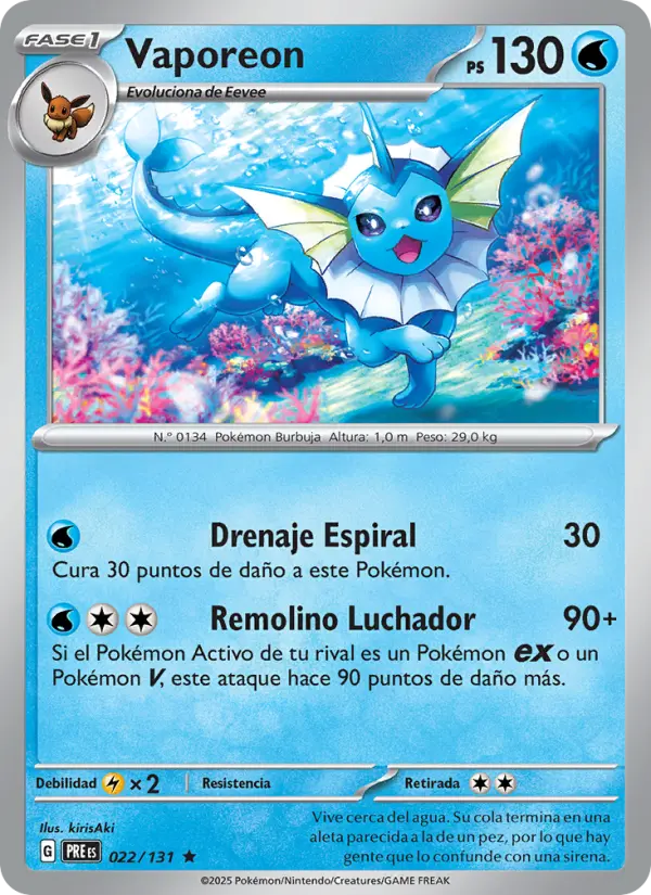 Vaporeon #022