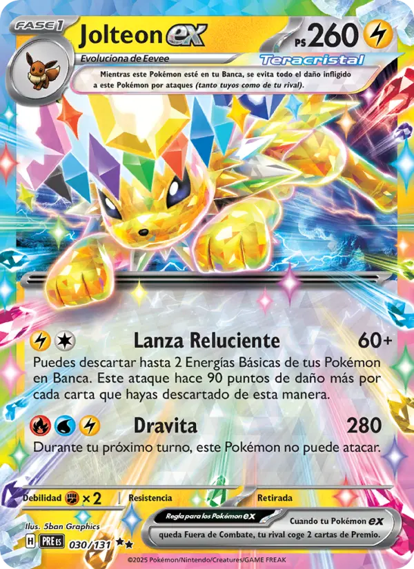 Jolteon ex #030