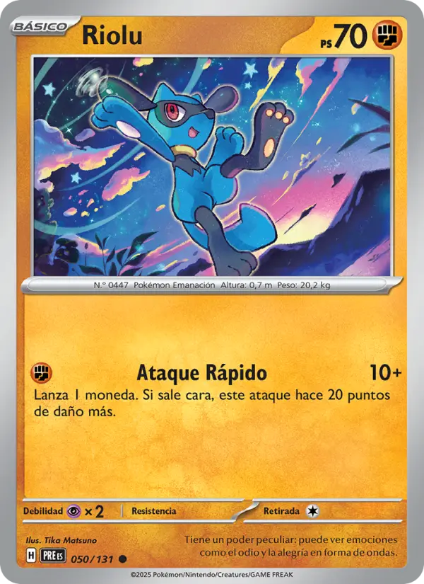 Riolu #050 — Evoluciones Prismáticas