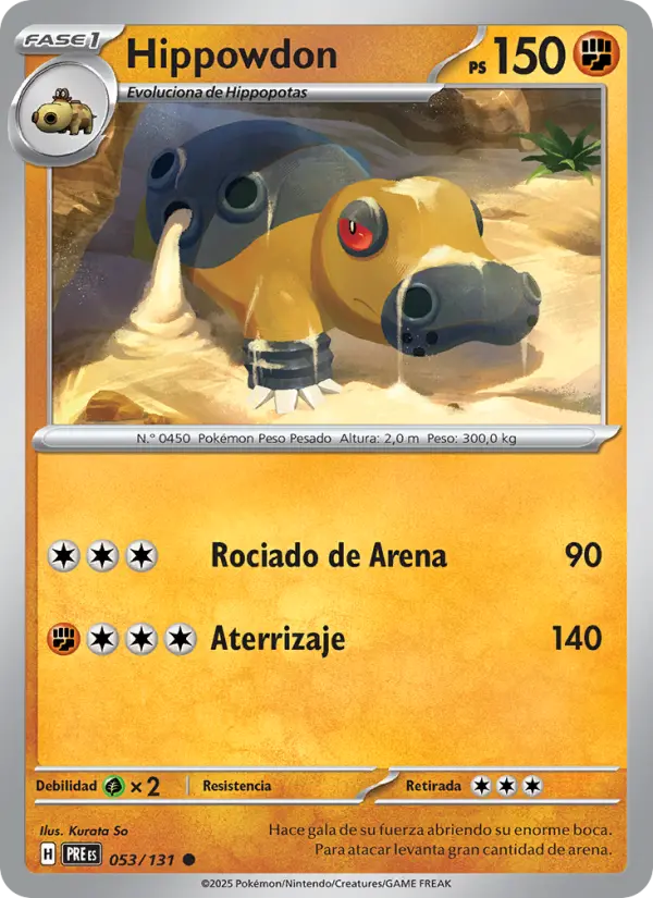 Hippowdon #053