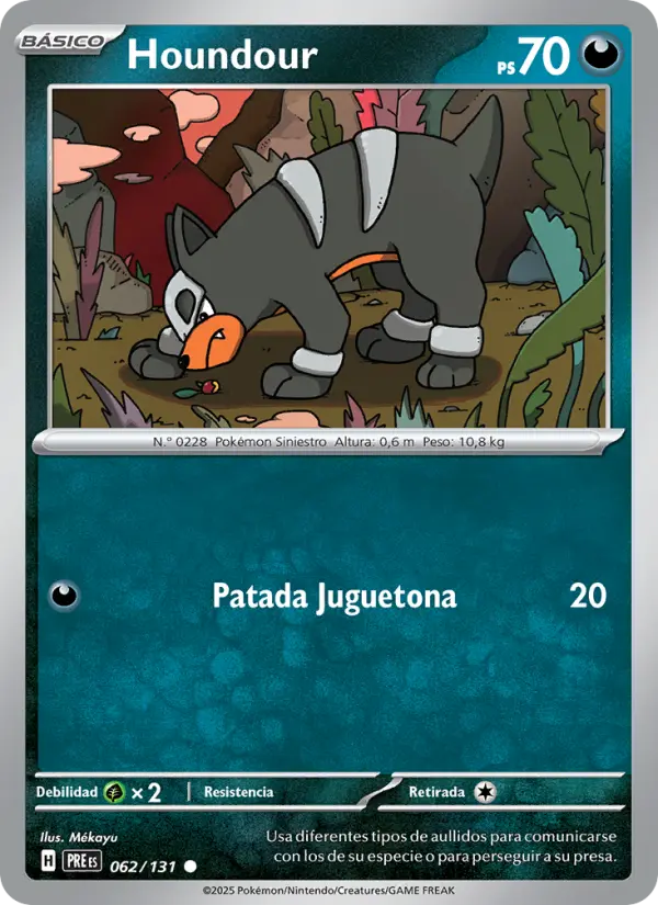Houndour #062 — Evoluciones Prismáticas