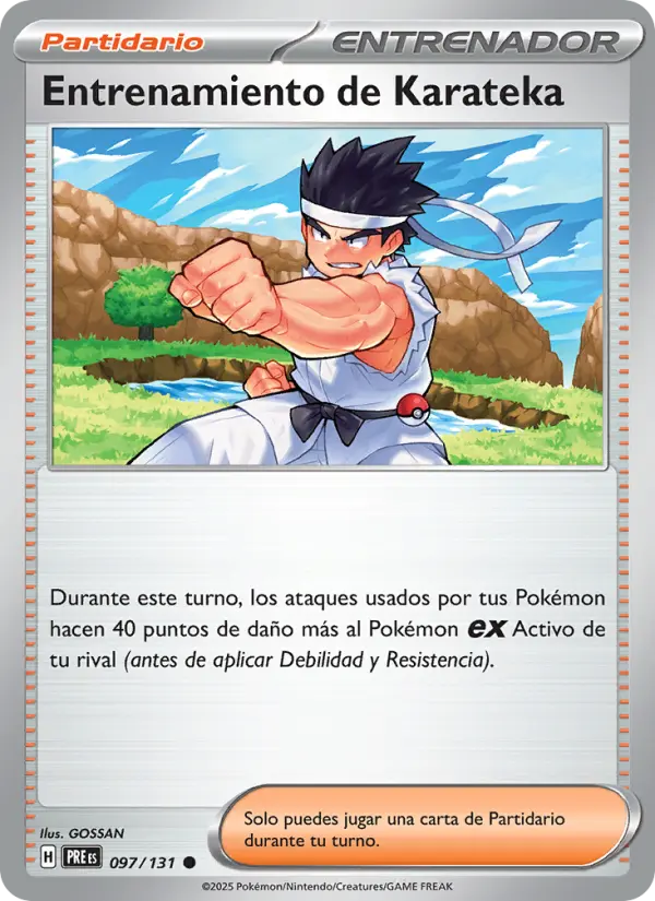 Entrenamiento de Karateka #097
