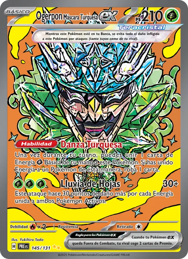 Teal Mask Ogerpon ex #145