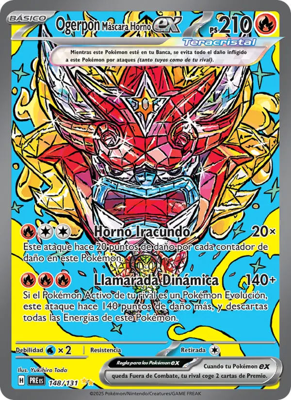 Ogerpon Máscara Horno ex #148