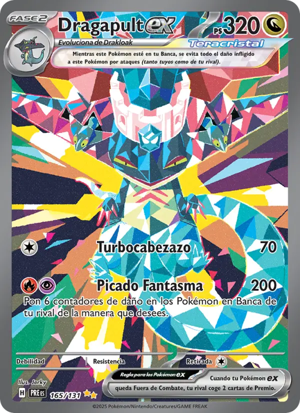 Dragapult ex #165 — Evoluciones Prismáticas