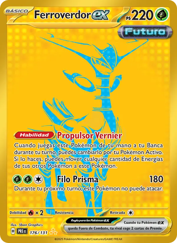Ferroverdor ex #176 — Evoluciones Prismáticas
