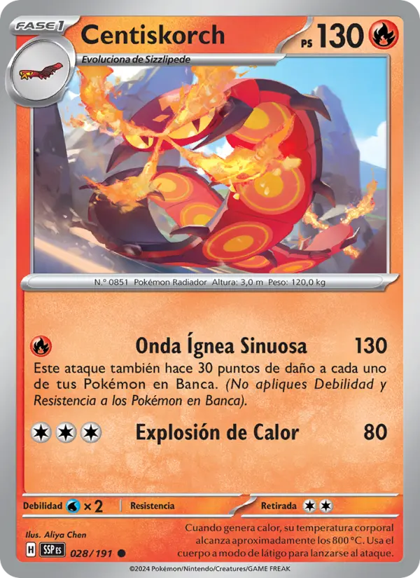 Centiskorch #028 — Chispas Fulgurantes