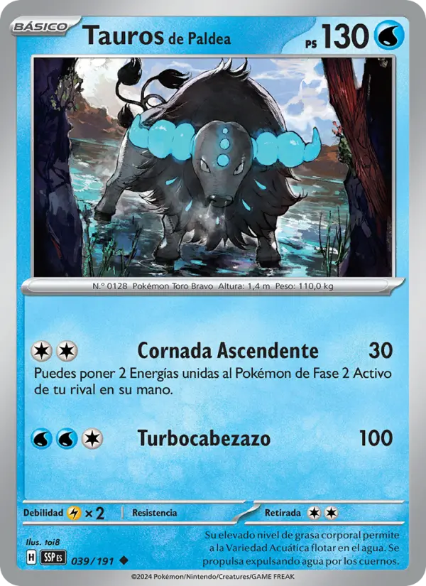 Tauros de Paldea #039