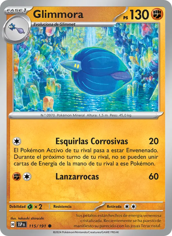 Glimmora #115 — Chispas Fulgurantes