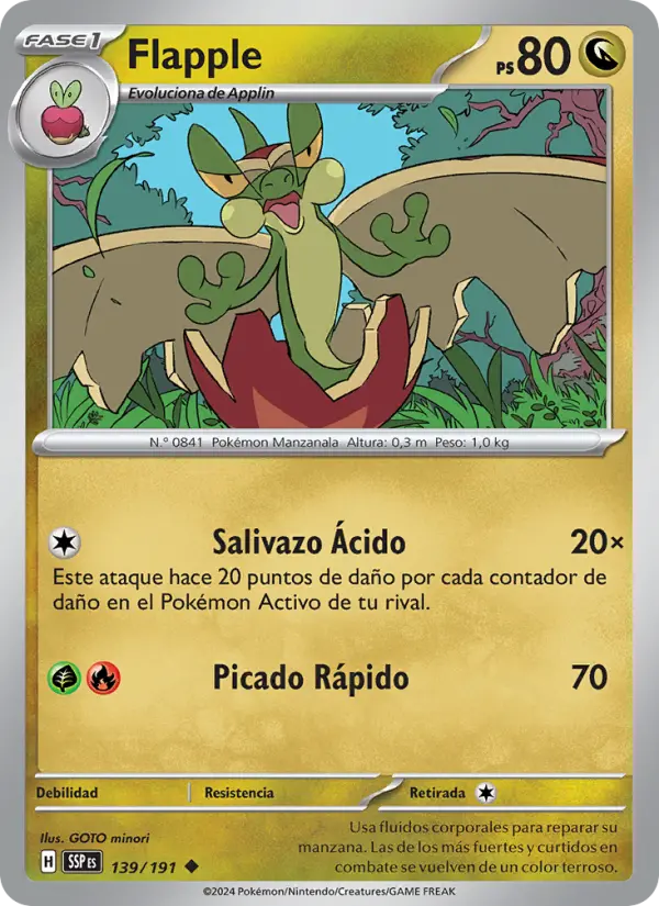 Flapple #139 — Chispas Fulgurantes