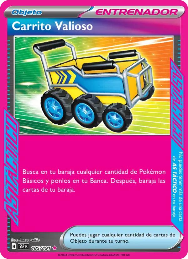 Carrito Valioso #185 — Chispas Fulgurantes