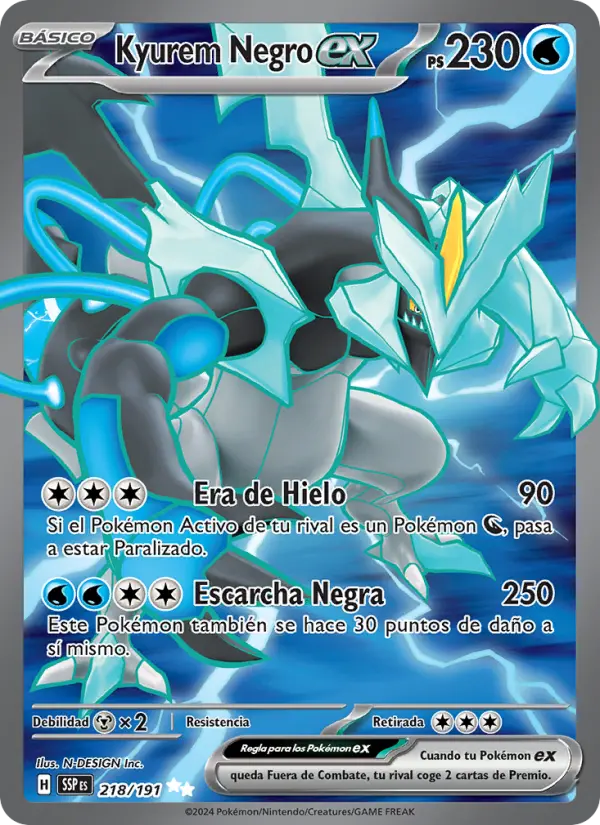 Black Kyurem EX #218