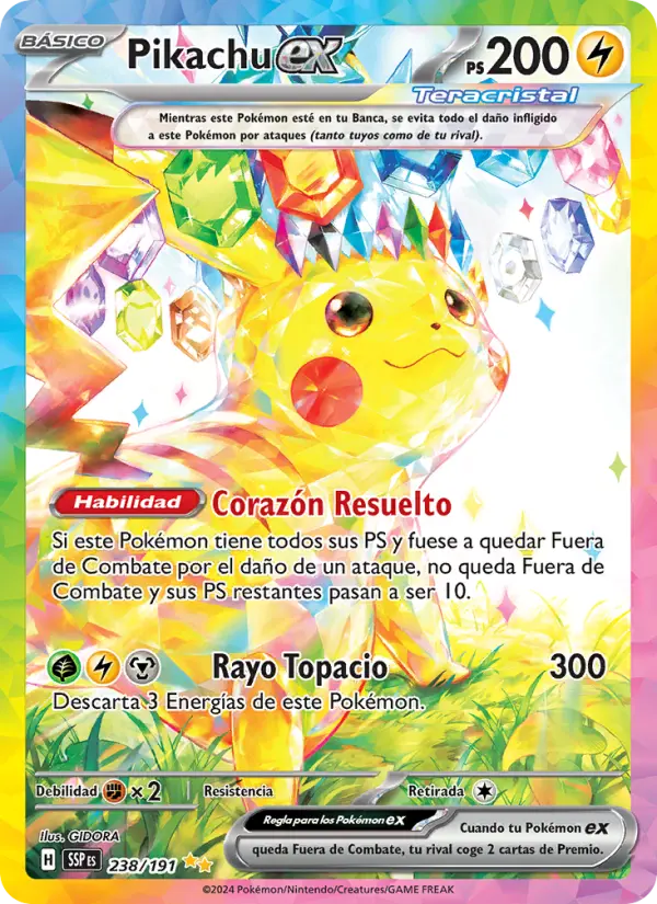Pikachu ex #238