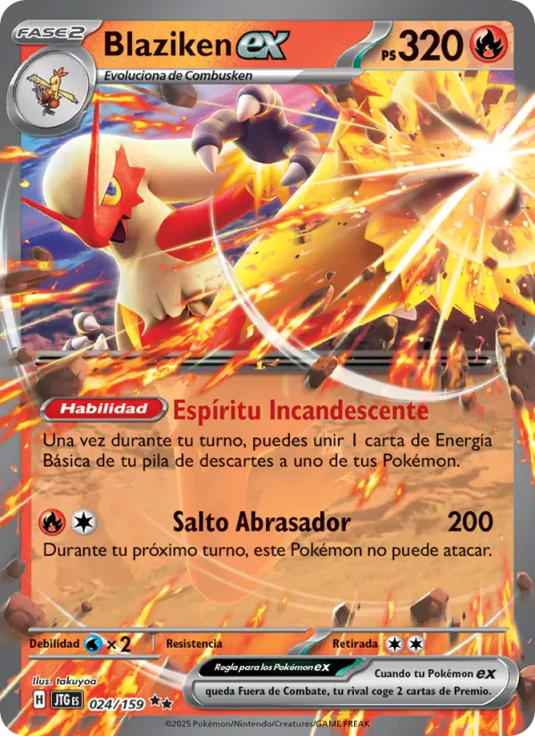 Blaziken ex #024