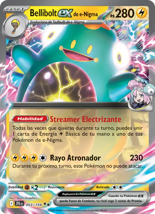 Bellibolt ex de e-Nigma #053