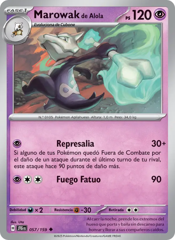 Marowak de Alola #057