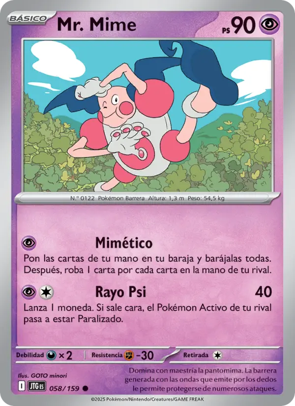 Mr. Mime #058