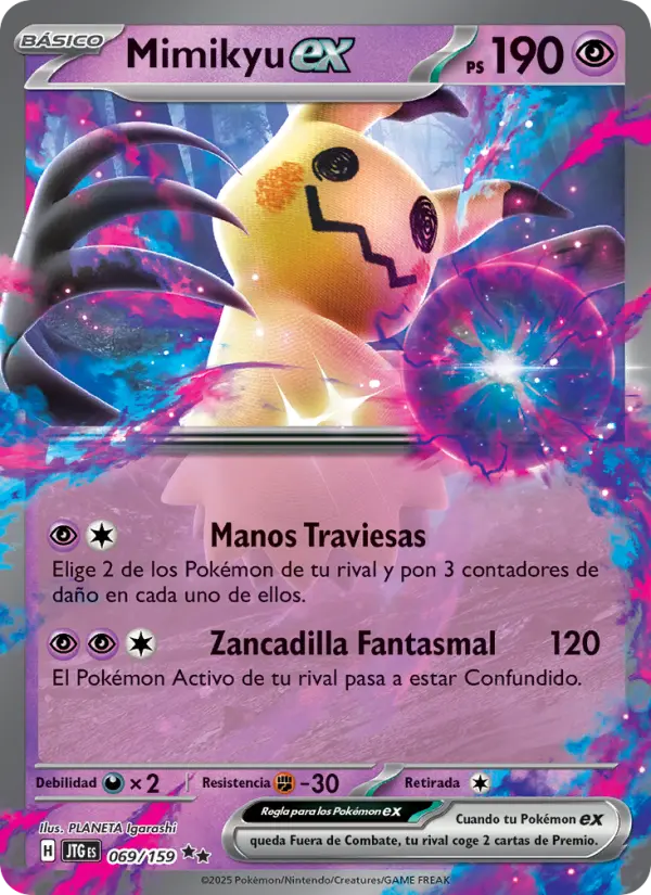 Mimikyu ex #069 — Juntos de Aventuras