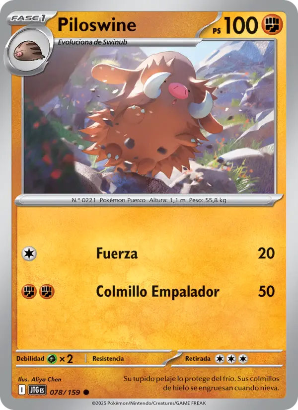 Piloswine #078