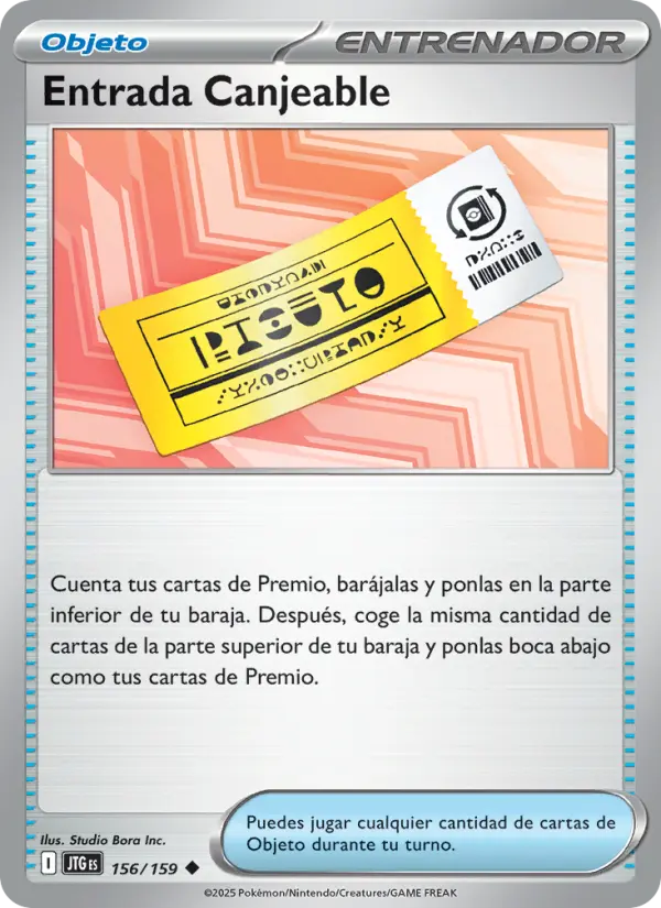Entrada Canjeable #156 — Juntos de Aventuras (Reverse Holo)
