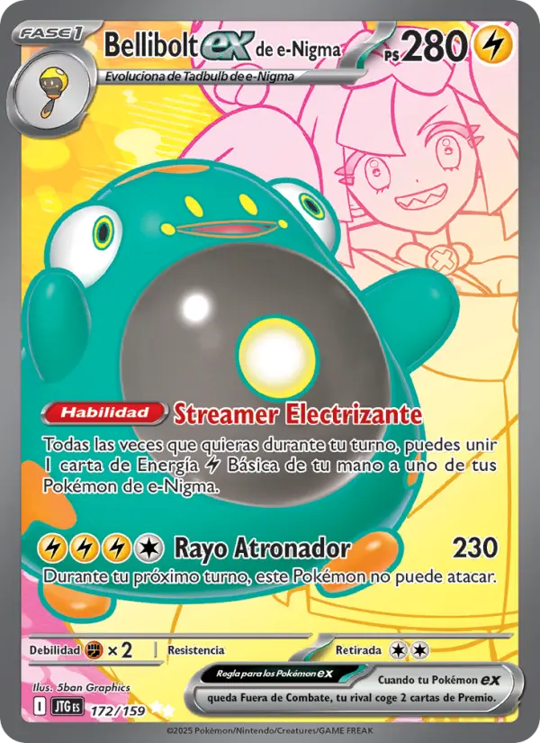 Bellibolt ex de e-Nigma #172