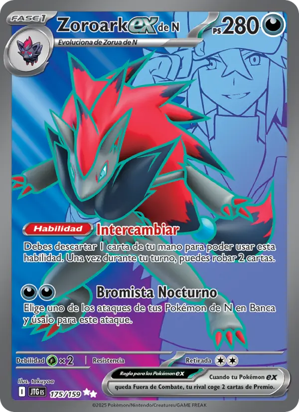 Zoroark ex de N #175