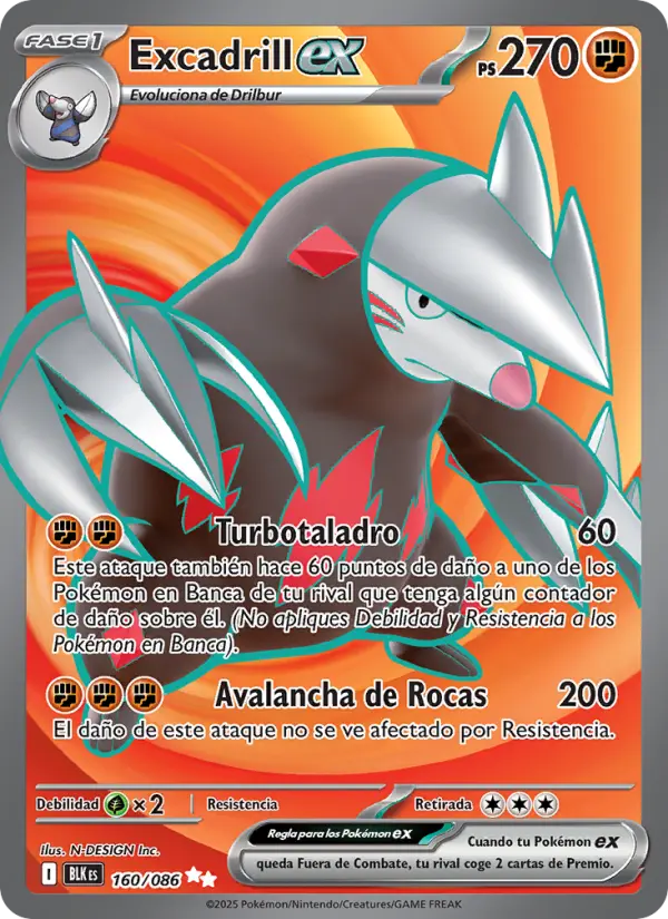 Excadrill ex #160