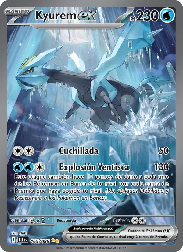 Kyurem EX #165