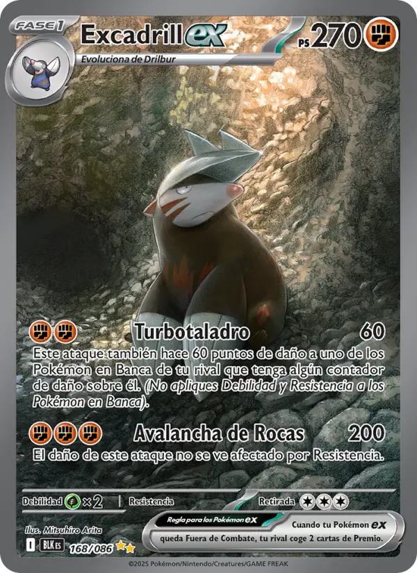 Excadrill ex #168